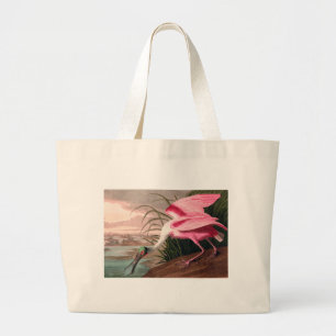 Roseate Spoonbill Audubon Bird Wildlife Jumbo Tygkasse