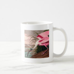 Roseate Spoonbill Audubon Bird Wildlife Kaffemugg