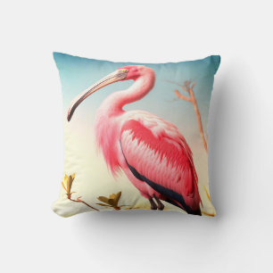 Roseate Spoonbill Dekorativ kudde