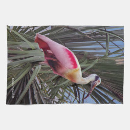 Roseate Spoonbill kökshandduk