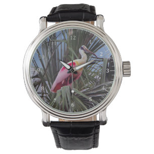 Roseatobläckur Armbandsur