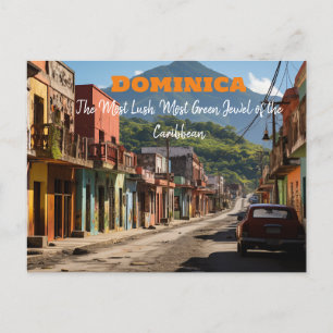 ROSEAU DOMINICA, DOMINICA, NATUR ISLE VYKORT