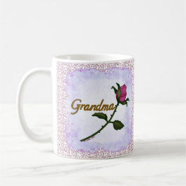 Rosebud Mormor mugg