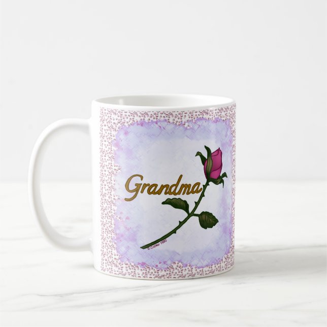 Rosebud Mormor mugg (Vänster)