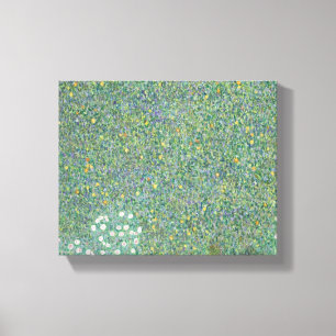 Rosebuskar under träd - Gustav Klimt Canvastryck