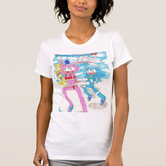 Rosechu Vest Tee Shirt