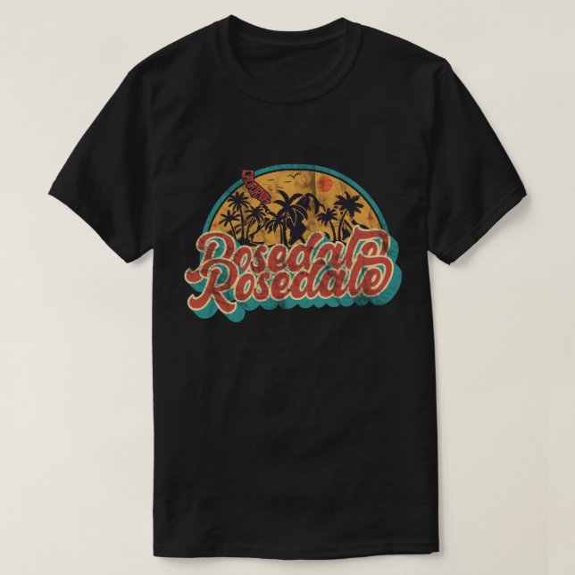 Rosedale, California T-Shirt (Design framsida)