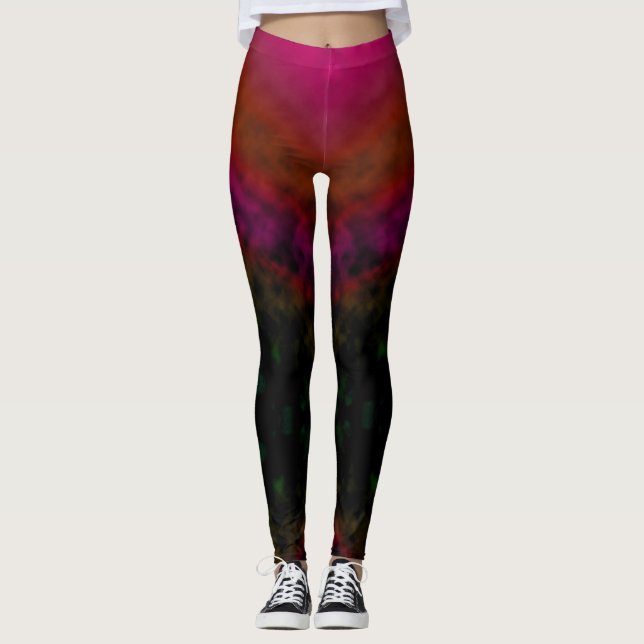 Roseglimmer Försvinner Leggings (Framsida)