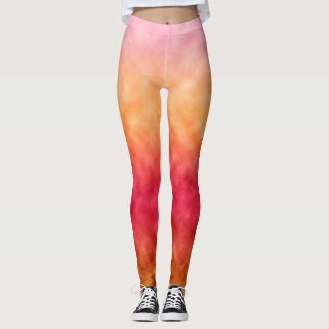 Rosegold Efterglöd Leggings (Framsida)