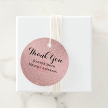RoseGold Glitter Glam Foil Se Bröllop BUDGET