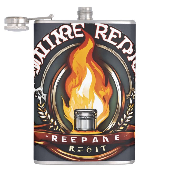 #rosegoldvinylflaskVinylWrappedFlask Fickplunta (Öppnad)