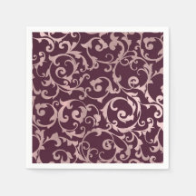 Roséguld hallonvin modern elegant bröllop