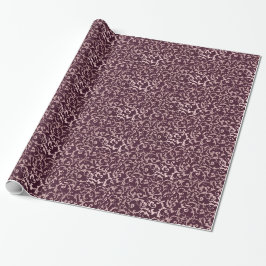 Roséguld Hallonvin Modern Elegant Bröllop Presentpapper