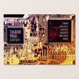 Roséguld PCB-kort elektronisk tryckt kretskonst Folierat Kort