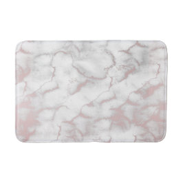 Roséguld Rosa Marmor Modern Chic Trendig Badrumsmatta