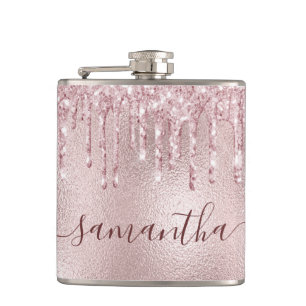 Roséguld rosa monogram möhippa fickplunta
