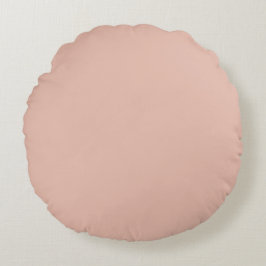 Roséguld, Solid, Enkel, Modern Rund Kudde