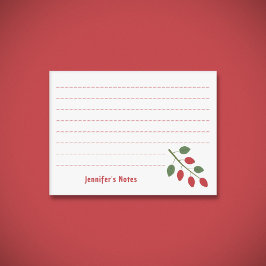 Rosehip Post-it Block