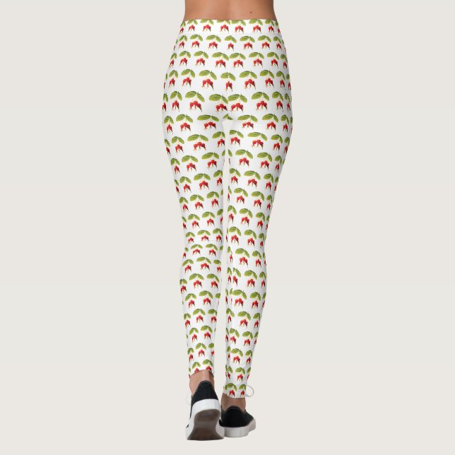 Rosehips Mönster Single Leggings (Baksida)