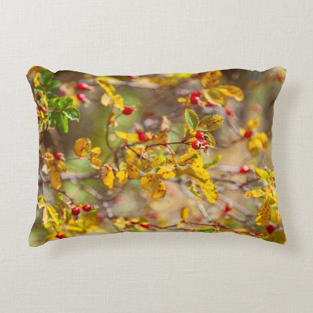 Rosehösten Prydnadskudde (Framsidan)