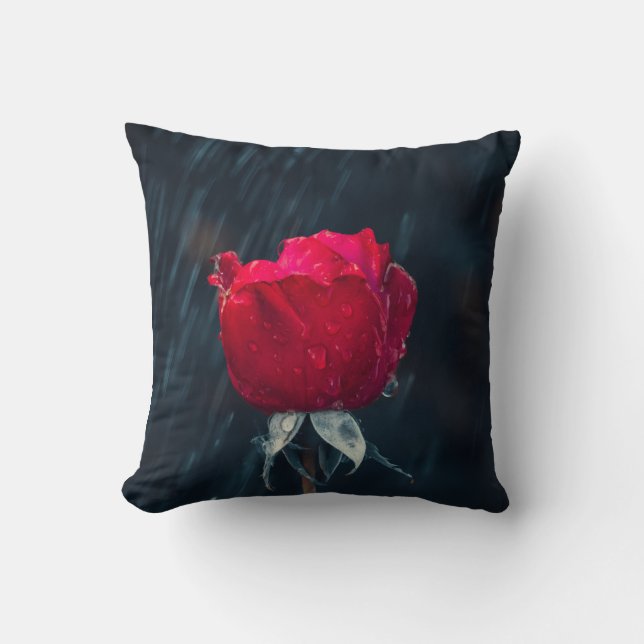 Rosekastkudde ✨ kudde (Framsida)