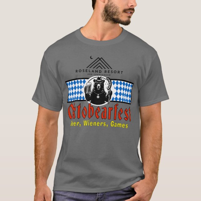 Roseland 2025 Oktobearfest T-Shirt (Framsida)