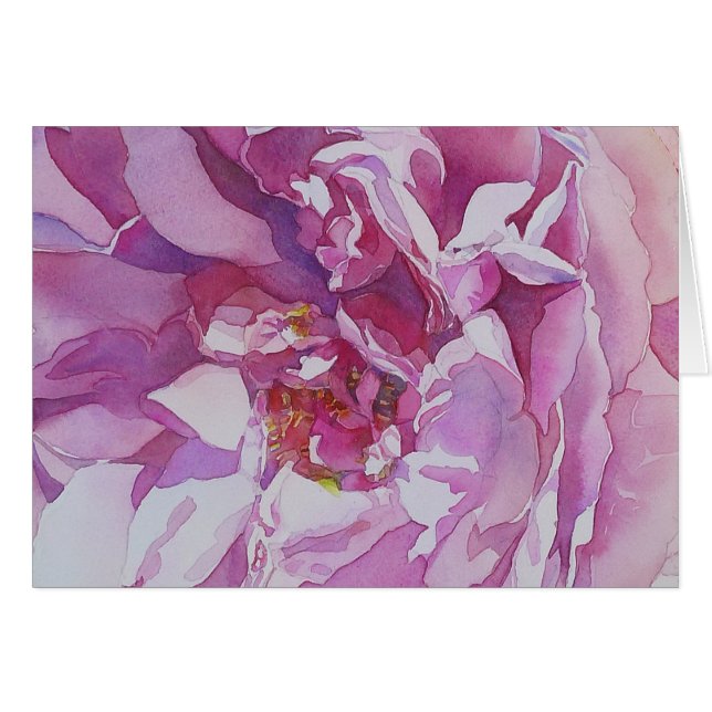 "RoseLight Hälsningskort (Framsidan Horizontal)