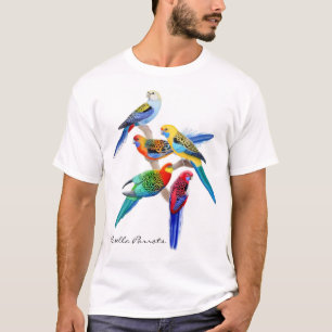 Rosella mekaniskt säga efter T-tröja T-shirt