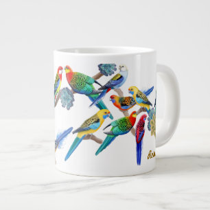 Rosella Parrots Jumbo Mugg