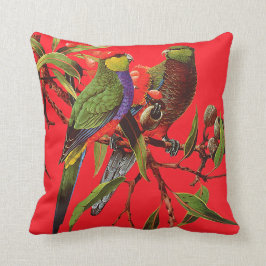ROSELLAS PÅ RÖD Scatter dämpar Kudde