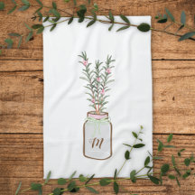 Rosemära Örter i Burk Monogram