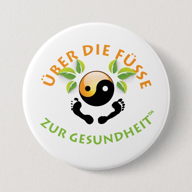 Rosemaries Wohlfühl Oase Stiftknopf 7.2cm rund1 Knapp (Framsida)