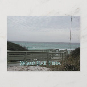 Rosemary Beach Boardpromenad Vykort