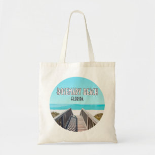 Rosemary Beach Florida Bukt Kusten Vintage Tygkasse