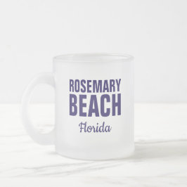 Rosemary Beach Florida Coffee Mug Frostad Glasmugg