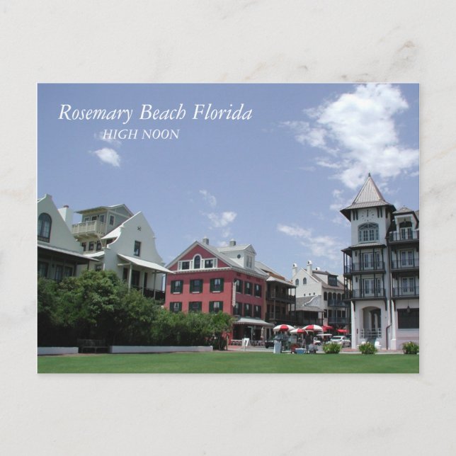Rosemary Beach High Noon Vykort (Framsida)