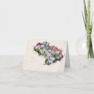 Rosemary Flower Card Kort
