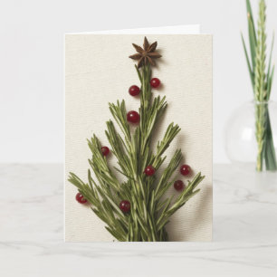 Rosemary Julgran Greeting Card Helgkort