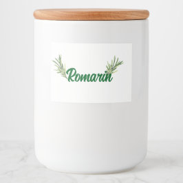 Rosemary Mat Etiketter