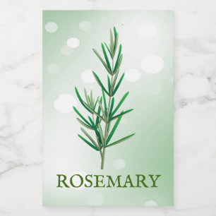 Rosemary Örters Label Mat Etikett