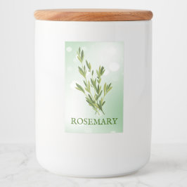 Rosemary Örters Label Mat Etikett