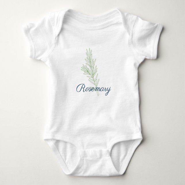Rosemary Plant T Shirt (Framsida)