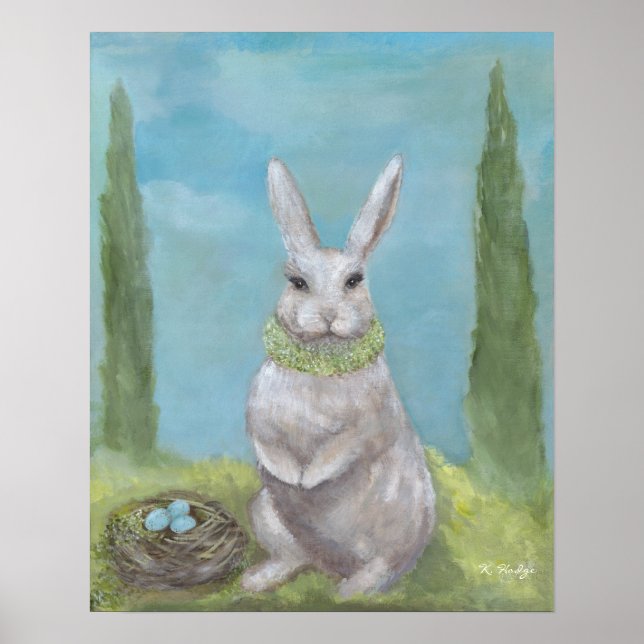 Rosemary Rabbit - Tryck (Framsidan)