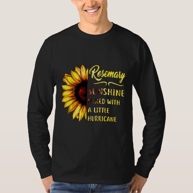 Rosemary Sunshine blandad med lite orkan Au T Shirt (Framsida)