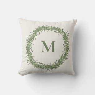 Rosemary wandemonogram jul/helgdag kudde