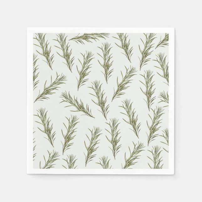 Rosemary Whispers Pappersservett (Framsidan)