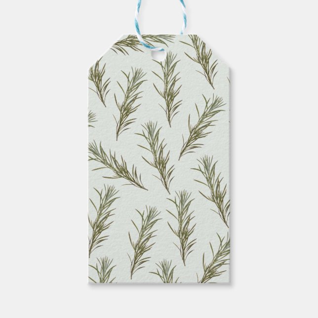 Rosemary Whispers Presentetikett (Framsidan)