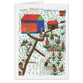 Rosemarys ananaskoloni hälsningskort