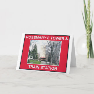 ROSEMARYS TORN & TÅGSTATION 2 KORT