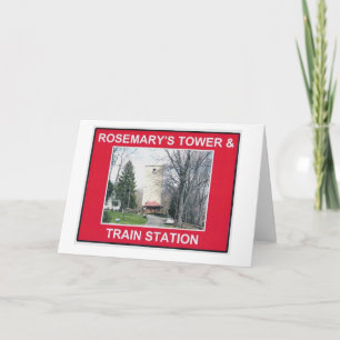 ROSEMARYS TORN & TÅGSTATION KORT